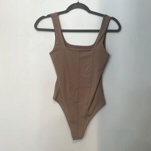 Abercrombie Double-Layered Seamless Fabric Corset Bodysuit